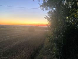Sunset from our pitch