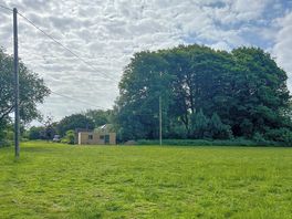 Camping field and shower block