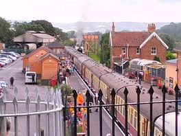 Station with good cafe and shop