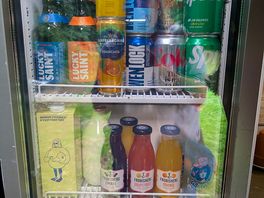 Range of drinks.