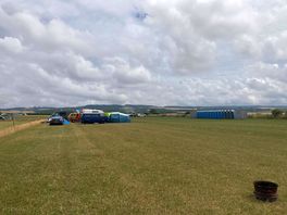 View from our pitch.