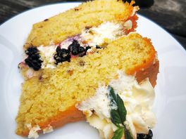 Gorgeous cake from the cafe