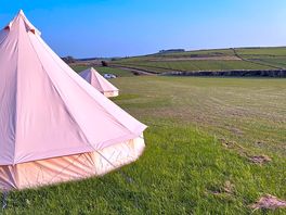 Bell tents available too.