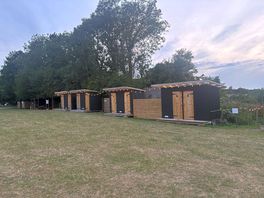 Shower and toilet block