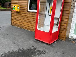 Old telephone box