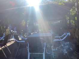 Outside bar area