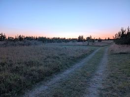 Stunning evening views on the campsite