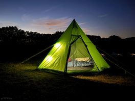 Our little tent again