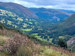 View of llangynog