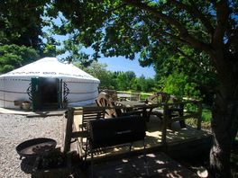 Alfresco areas with views over the lakes
