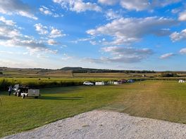 Pitch area with views