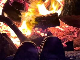 Drying the boots