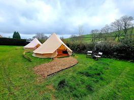 The bell tents