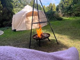 Lovely camp fire also bq if ur hungry