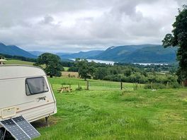 View from caravan