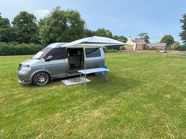 My camper location when at the site.