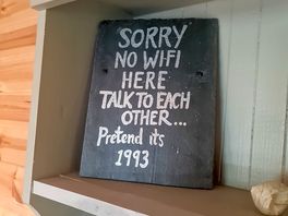 No wifi but great going back to basics