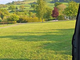 View from our grass pitch