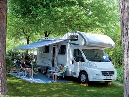 Pitch Venezia, under the shade of high trees