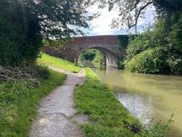 Pathway along grand union canal