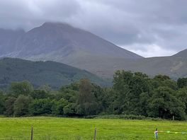 Great view of ben nevis if the weather allows