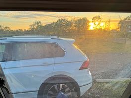 Sunset was stunning
