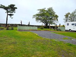 View of the caravan site