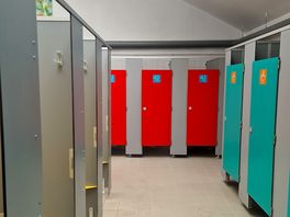 Toilet block