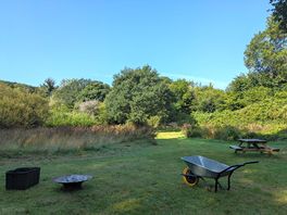 Looking over the campsite