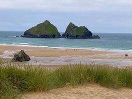 The beach holywell bay