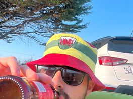 Beers flowing