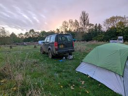 Sunrise at camp