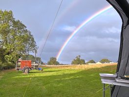 The rainbow after the storm