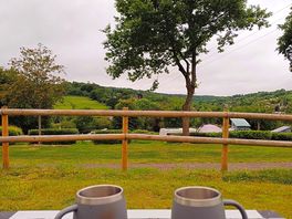 Enjoying cuppa
