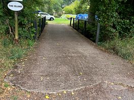 Entrance to the camping fields