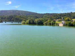 Le lac accessible du camping