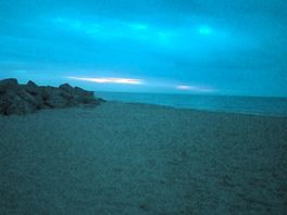 Sunset from beach