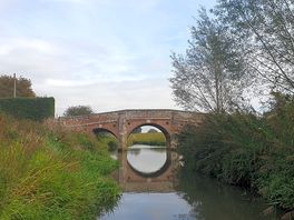 River rother, launch point for kayaks and paddleboards on site.