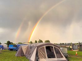 Beautiful double rainbow