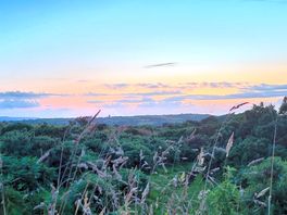 Sunset from campsite