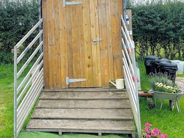 Sheep dip aka 2 shower cubicles with sink vanity units