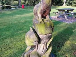Found a carving.