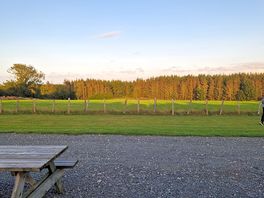 View from out pitch.