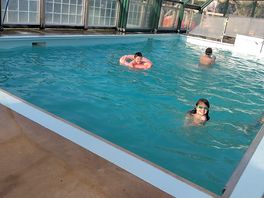 Indoor/outdoor pool