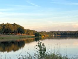 Lake from the site