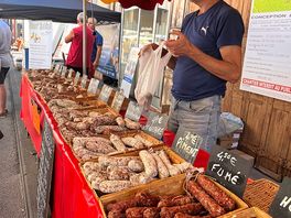 Market day in brioude
