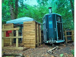 Wood fired sauna