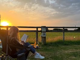 Unwinding as the sun goes down