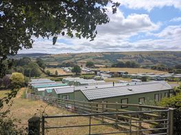 Views of the camp from forest