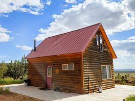 Woody cabin exterior